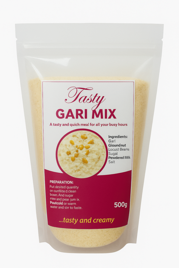Tasty Gari Mix (Turmeric) - 500g